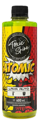 Toxic Shine Shampoo Atomic 600cc Ph Acido Pre Tratamientos