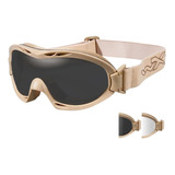 Airsoft - Óculos Wiley X Nerve Goggle Grey Clear Tan