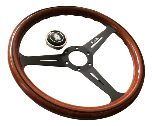 Volante Deportivo Universal Nardi Clásico De Madera Elegante