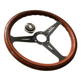 Volante Deportivo Universal Nardi Clásico De Madera Elegante