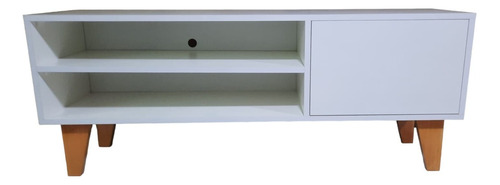 Mesa Rack Tv Diseño Nórdico -minimalista- Armado 