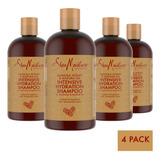 Shea Moisture Shampoo Manuka Honey Mafura Oil 4 Pack 384ml