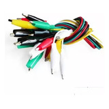  10 Cables Caiman Colores Surtidos 30 Cm De Largo