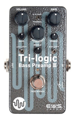 Pedal Xotic Ews Tri-logic Trilogic Bass Preamp3 Nuevo Gtia