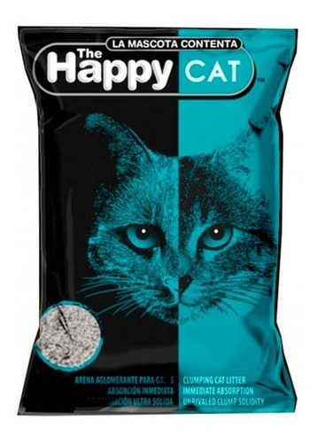 The Happy Cat Arena Sanitaria Aglutinante Para Gatos 18 Kg