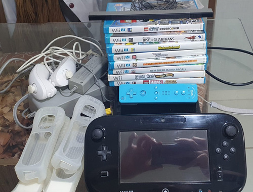 Videogame Nintendo Wii U + Hd Externo 1tb