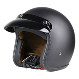 Casco De Moto Vintage For Hombre Y Amp;mujer, Diseño Retro