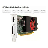 Tarjeta Gráfica Amd R5 240 1gb Ddr3 (bajo Perfil), Hd 8490