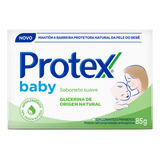 Sabonete Em Barra Protex Baby Suave Glicerina Natural 85g