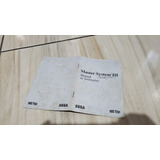 Manual Original Do Master System 3 Compact 