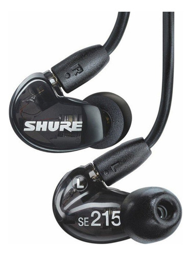 Fone De Ouvido Shure Se215 Preto In Ear