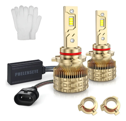 Focos Led Alta Y Baja Luces H4 9007 H11 9005 40000lm Canbus