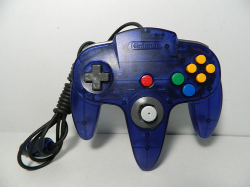 Controle N64 Serie Sabor Uva Nintendo 64 S/ Folga Analogico