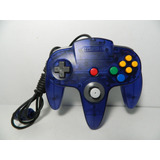 Controle N64 Serie Sabor Uva Nintendo 64 S/ Folga Analogico