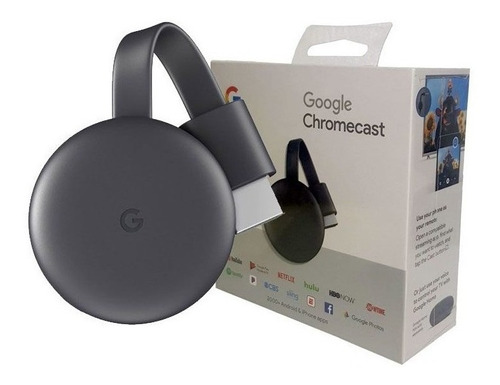 Google Chromecast 3rd Generation Full Hd Preto