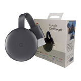  Google Chromecast 3rd Generation Full Hd Carvão