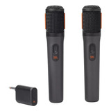 Microfono Jbl Partybox Inalambrico Recargable X 2 Unidades