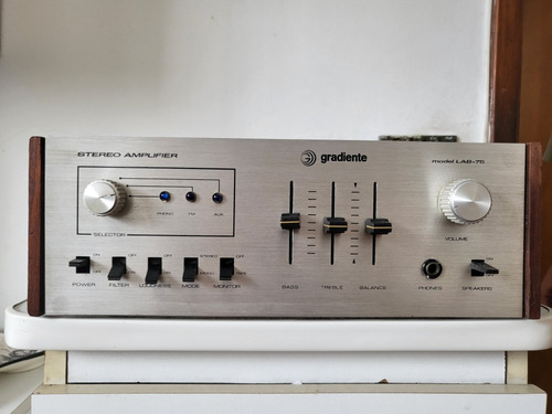 Amplificador Gradiente Lab 75 Impecável Oferta 