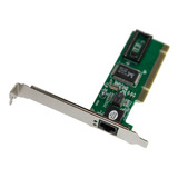 Placa Plaqueta De Red 1x Rj45 Pci 2.1 2.2 10/100mbps Ns Htec