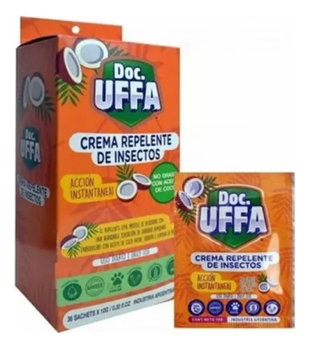 Crema Repelente De Mosquitos Dr Uffa Otowil Sobre X10g X18u