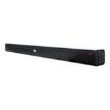 Barra De Sonido Bocina Bluetooth C Aux Usb Tv Teatro En Casa Color Negra Fs M235