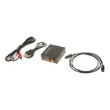 Toslink S/pdif Coaxial Óptico Digital Para R/l Rca Analógico