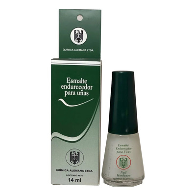 Esmalte Endurecedor Química Alemana Brillo Incoloro 14 mL | Envío gratis