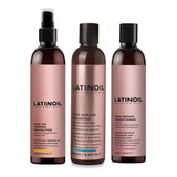 Kit Latin Oil Shampoo+acondicionador+thermo Protector 