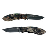 Navaja Cortapluma Cuchillo Plegable Stolberg Stb 505 Camping Color Camuflado