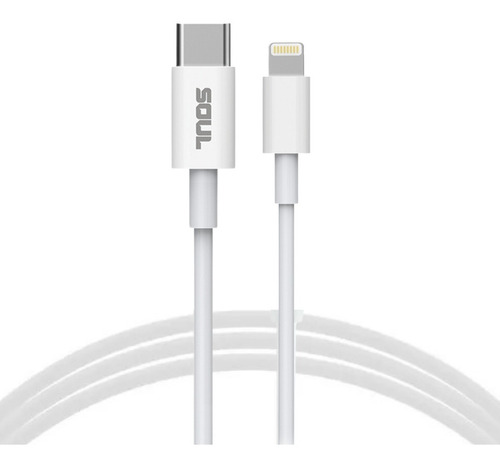 Cable Soul P/ Celular Tipo C Compatible Con iPhone 1m 