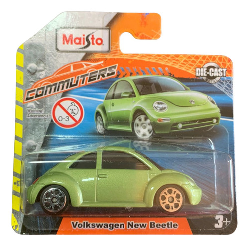 Auto Autito Maisto Metal Volkswagen New Beetle Originales 