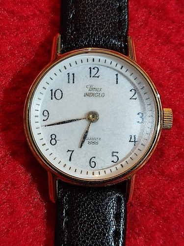 Reloj Mujer Timex Indiglo Con Luz Para Reparar (vintage).