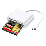 Lector De Tarjetas Micro Sd Usb C A Cf Sd Tipo C A Tarjeta D