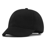 Gorra De Béisbol De Fieltro De Lana De Ala Corta Para Hombre