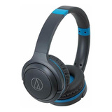 Auriculares Bluetooth Audio-technica Ath-s200bt Blue On-ear 