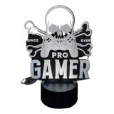 Pro Gamer Gamepad Lámpara 3d Led Rgb Usb Luces Noche Cump