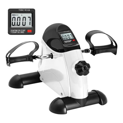 Kinqilin®Mini Bicicleta Estática Rehabilitación Entrenamiento Ajustable con Pantalla LED-Bicicleta Estatica-Ejercitador de Piernas-Máquina Portátil de Brazo y Pierna | Envío gratis