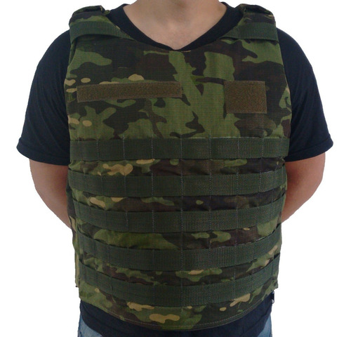 Capa Colete Modular Multicam Tropic G/gg Airsoft Paintball