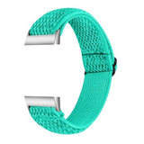 Malla Elastica De Naylon Compatible Con  Fitbit Charge  5