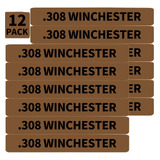 Paquete De 12 Bandas De Marcado .308 Winchester / 7.62 × 51 