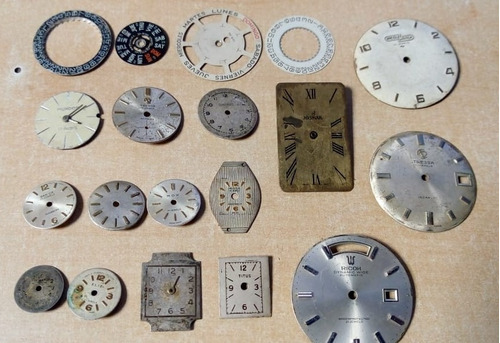 Repuestos Relojes De Pulsera, Cuadrantes Antiguos.