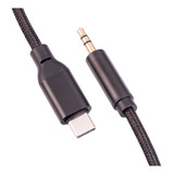 Cable Auxiliar De Audio Usb C A 3,5 Mm, Altavoz Y Auriculare