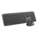 Combo Inalámbrico Teclado Y Mouse Signature Slim K950 Negro