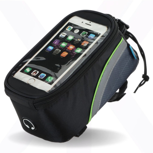 Bolsa Case Porta Celular Suporte Quadro Bike Resistente Agua