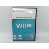 Jogo Minecraft Nintendo Wiiu Original Mídia Física Wii U