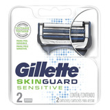 Repuesto Para Afeitar Gillette Skinguard Sensitive X 2 Und
