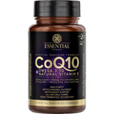 Coenzima Q10 Coq10 C/ Ômega 3 Tg + Vit E Essential Nutrition