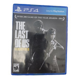 The Last Of Us Remastered  Standard Edition Sony Ps4 Físico