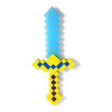 Espada Minecraft De Diamante - 36cm Com Som E Luz