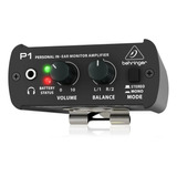 Behringer Powerplay P1 Amplifica Auricular Monitor In Ear 6p